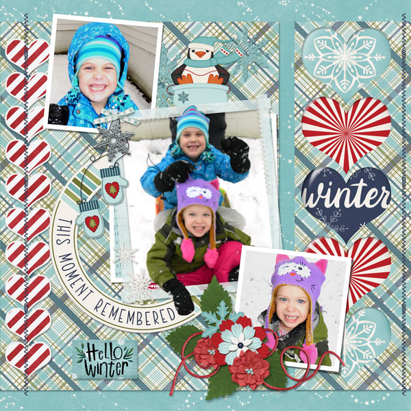 Hello Winter Feb challenge template 1