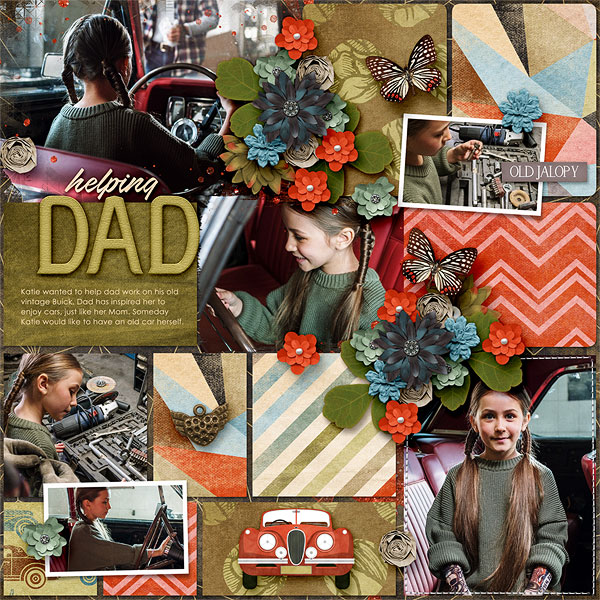Helping Dad