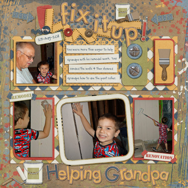 Helping Grandpa