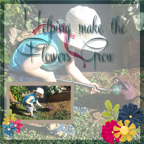 Helping Make The Flowers Grow