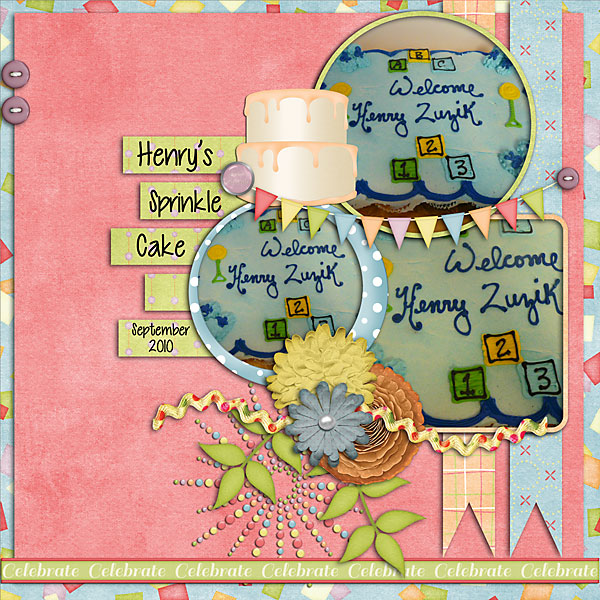 Henry's Sprinkle Cake