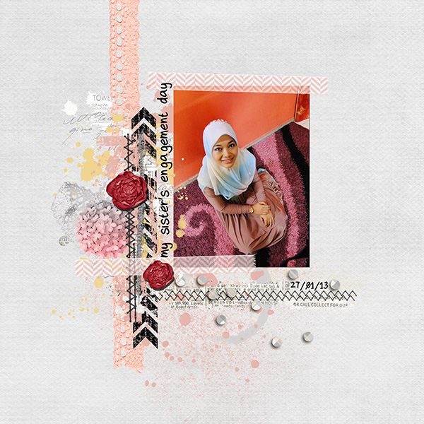 her engagement day