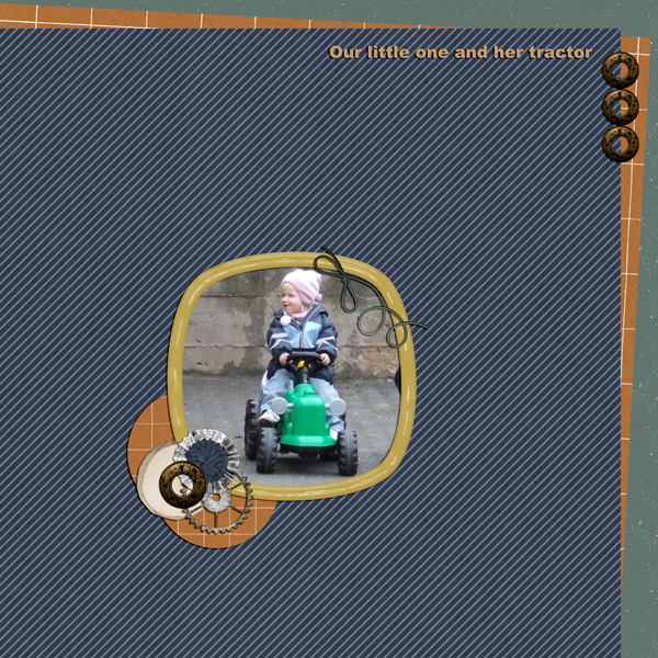 her tractor