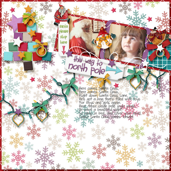 Here comes Santa Claus