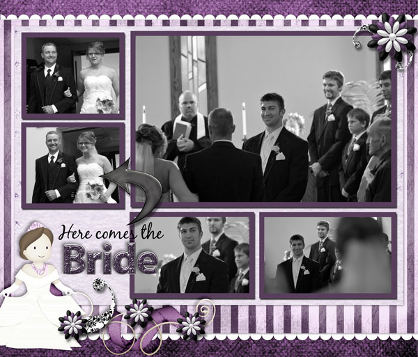 Here comes the Bride