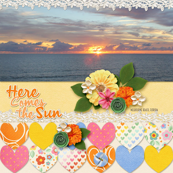 Here comes the sun