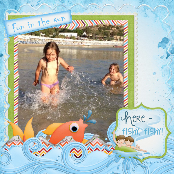 here - fishy, fishy!