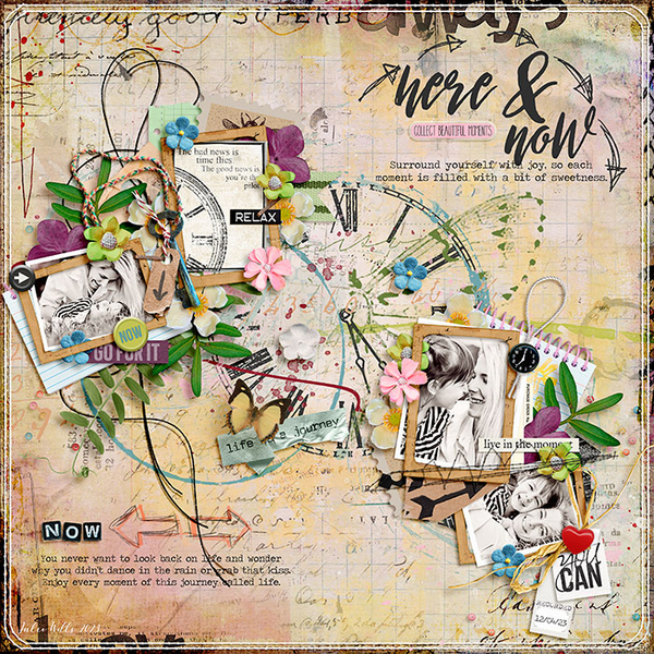 here + now
