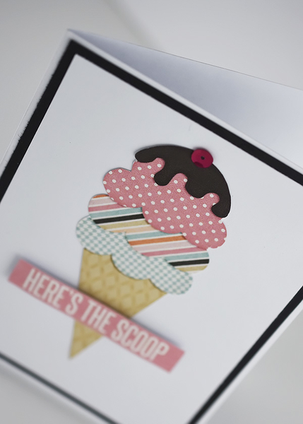 Here's the Scoop Card