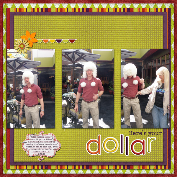 Here's you dollar