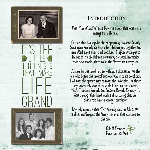 Heritage Album Introduction