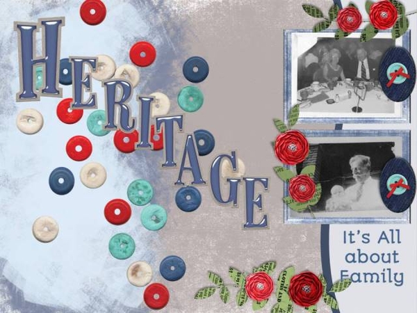 Heritage - July 2016 Template #1 Challenge