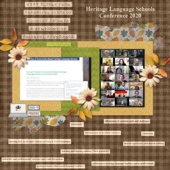 Heritage Language Schools Conference 2020