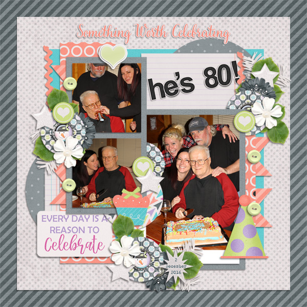 He's 80!