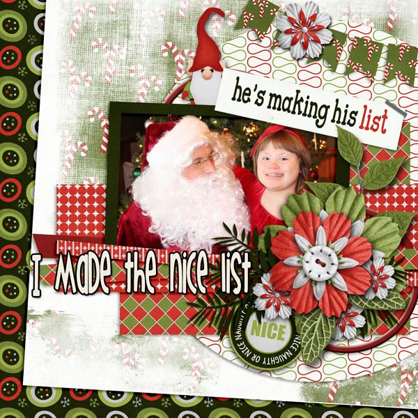 He's Making His List/ Warmth by Layers