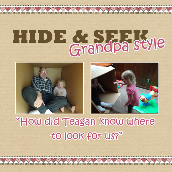Hide + Seek Grandpa Style