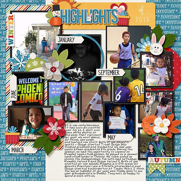 Highlights of 2015