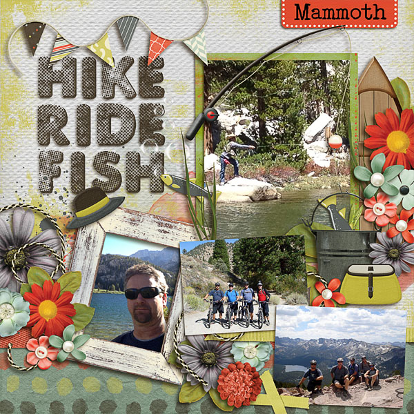 hike ride fish