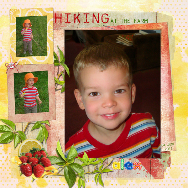 Hiking at the Farm