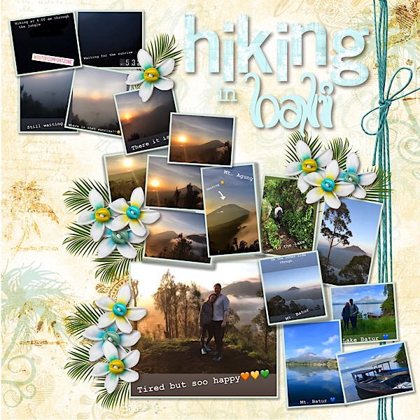 Hiking in Bali