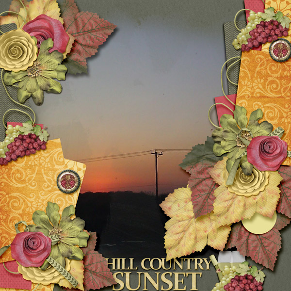 Hill Country Sunset