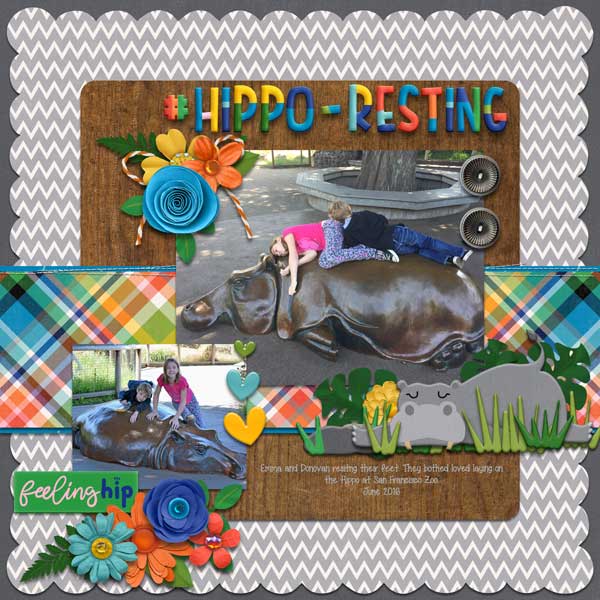 #hippo - resting