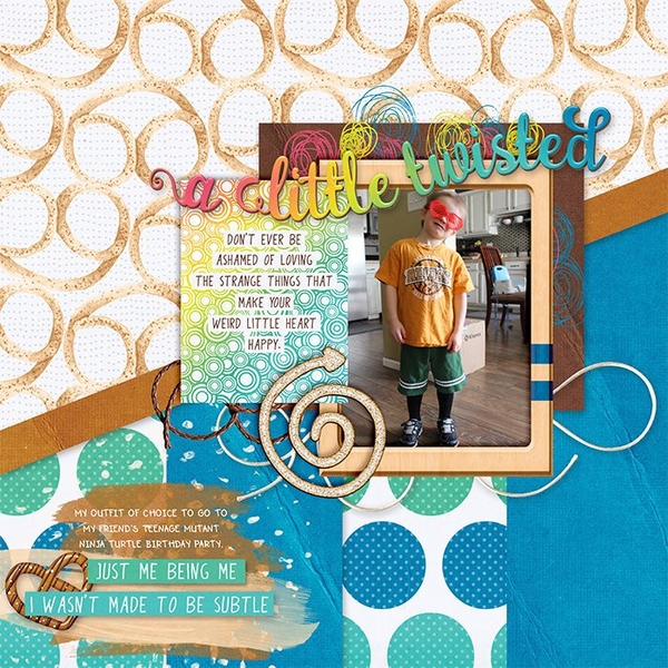 His own style