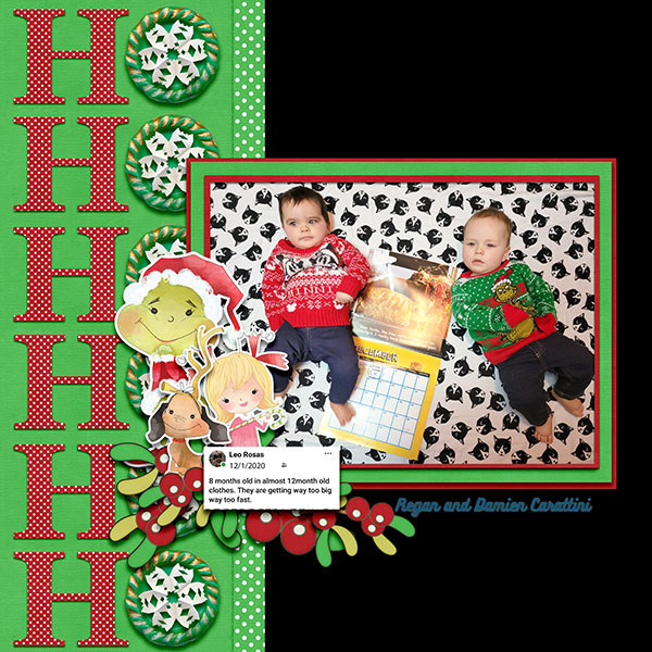 Ho Ho Ho Template