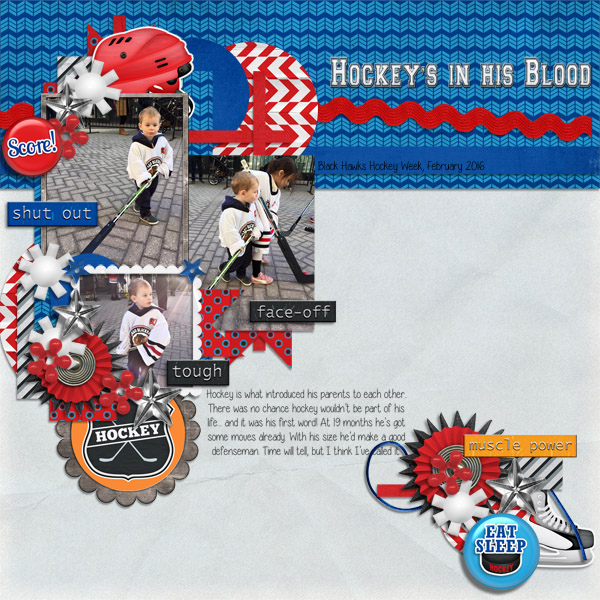 Hockey's in his Blood