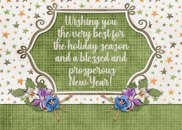 Holiday Card inside