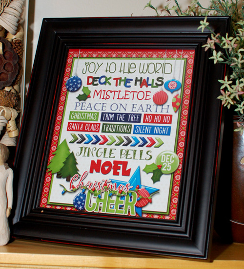 holiday happy sign