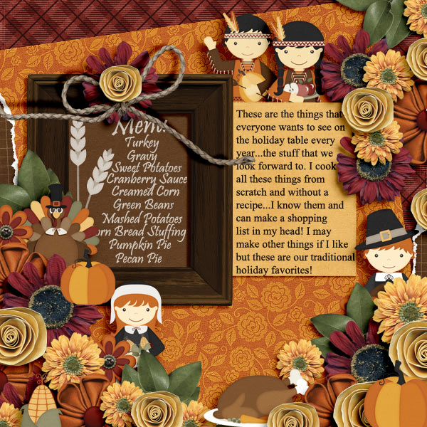 Holiday Menu