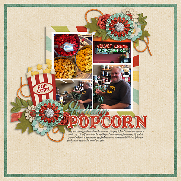 holiday popcorn