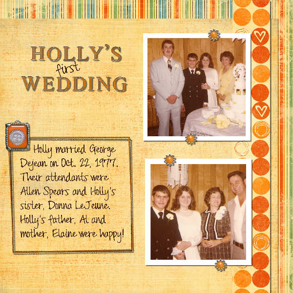 Holly's First Wedding 102277