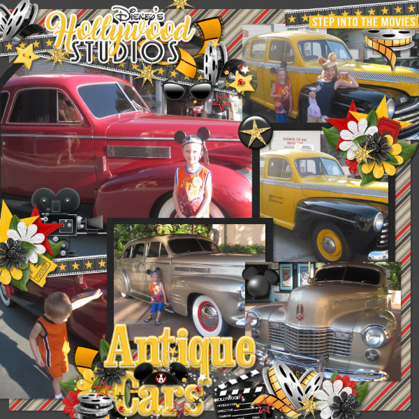 Hollywood Studios Antique Cars