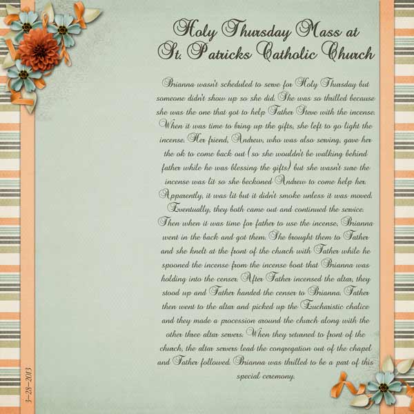 holy thursday