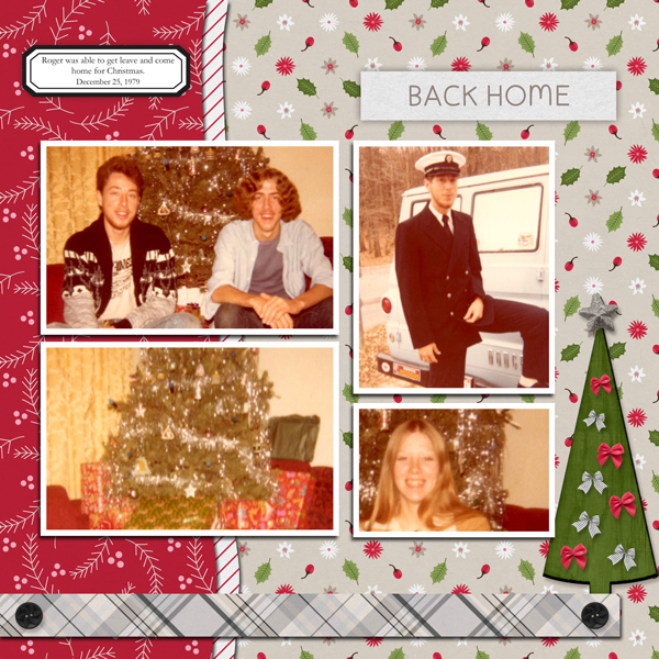 Home For Christmas-JConlon Template by ScrapbookCrazy