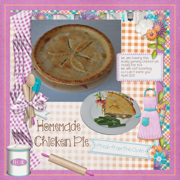 Homemade Chicken Pie