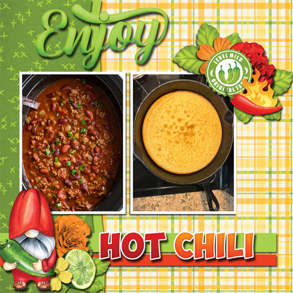 Homemade Chili and Cornbread