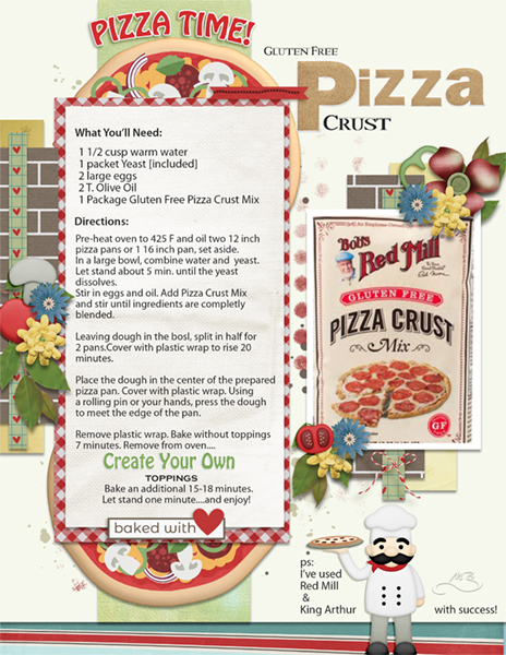 Homemade: Gluten Free Pizza Crust, now that