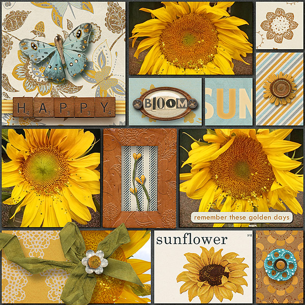 Homemade Sunflowers