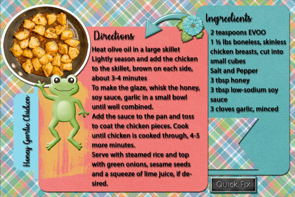 Honey Garlic Chicken