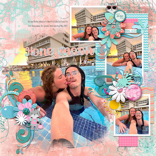 Honeymoon Pool side