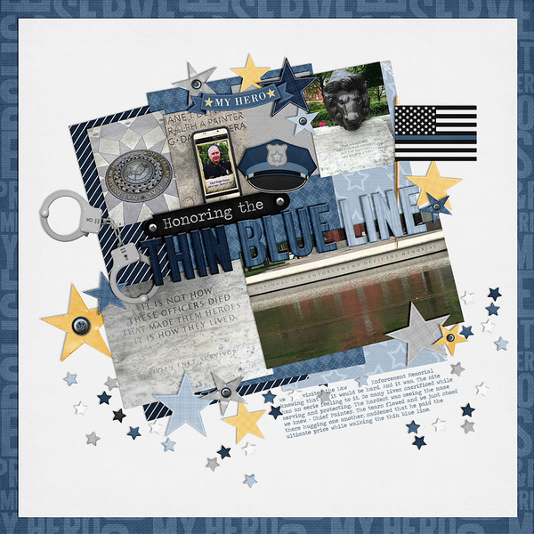 ~Honoring the Thin Blue Line~