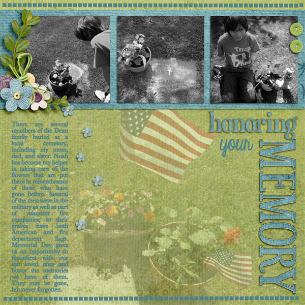 Honoring Your Memory