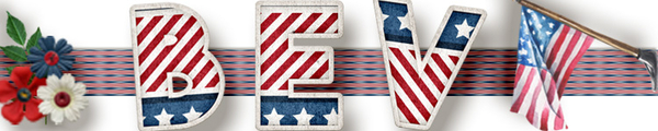 Hooray for the red, white + blue
