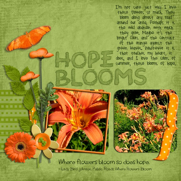 hope blooms