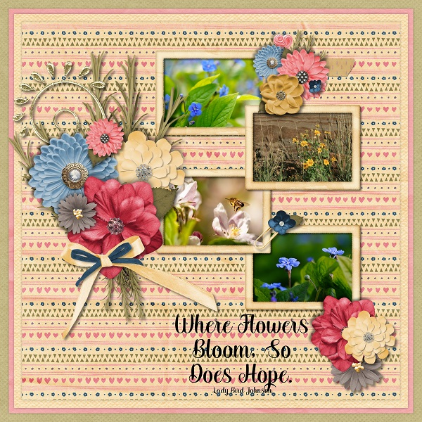 Hope blooms