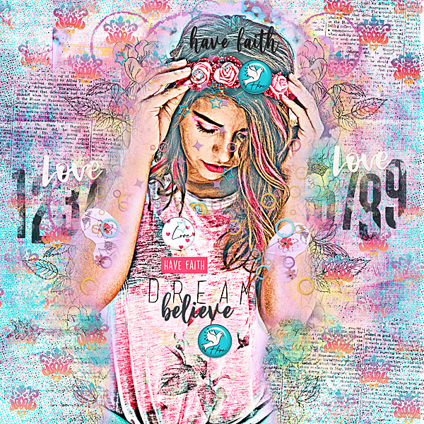 Hope,Faith,Love,Believe