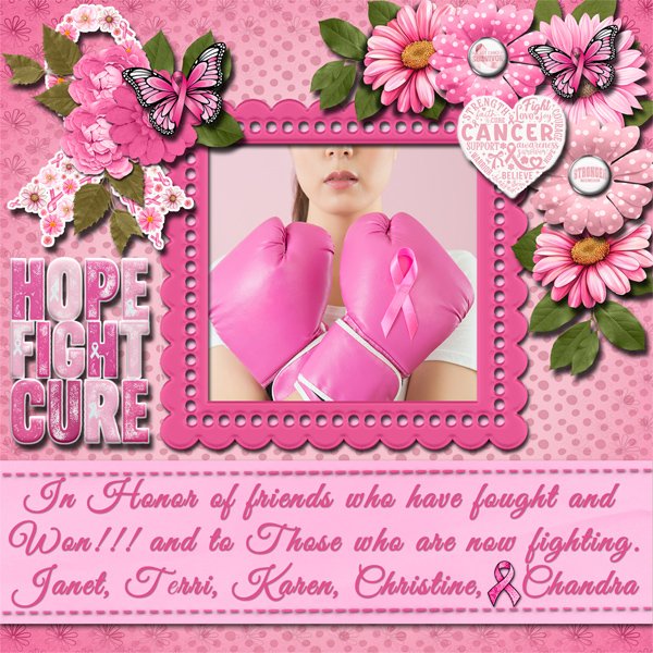 Hope,Pray,Fight,Cure